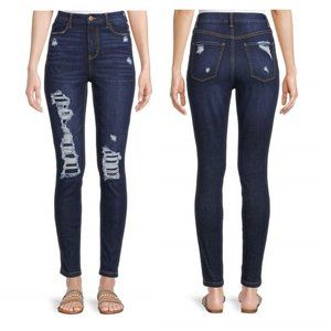 NWT No Boundaries Juniors' Super High Rise Curvy Jeggings Size 7